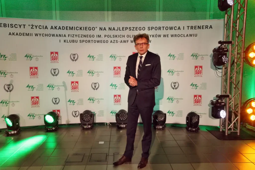 Fot. Adam Stępień - Gala XXXII Plebiscytu na najlepszego sportowca i trenera AWF Wrocław i KS AZS-AWF Wrocław w 2024 roku
