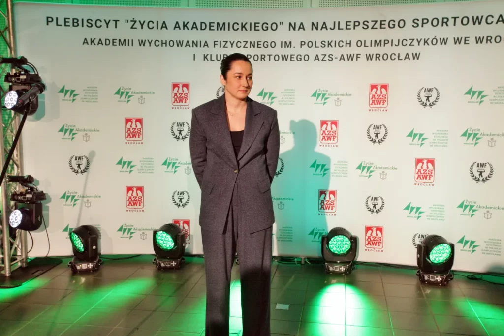 Fot. Adam Stępień - Gala XXXII Plebiscytu na najlepszego sportowca i trenera AWF Wrocław i KS AZS-AWF Wrocław w 2024 roku