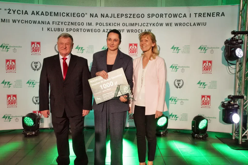Fot. Adam Stępień - Gala XXXII Plebiscytu na najlepszego sportowca i trenera AWF Wrocław i KS AZS-AWF Wrocław w 2024 roku