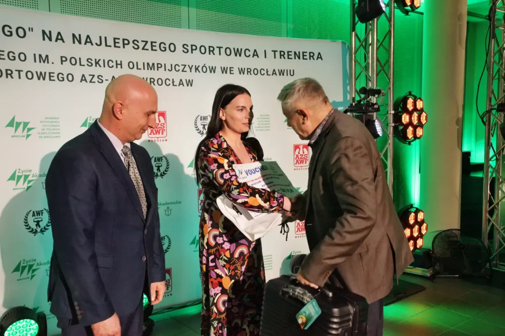 Fot. Adam Stępień - Gala XXXII Plebiscytu na najlepszego sportowca i trenera AWF Wrocław i KS AZS-AWF Wrocław w 2024 roku