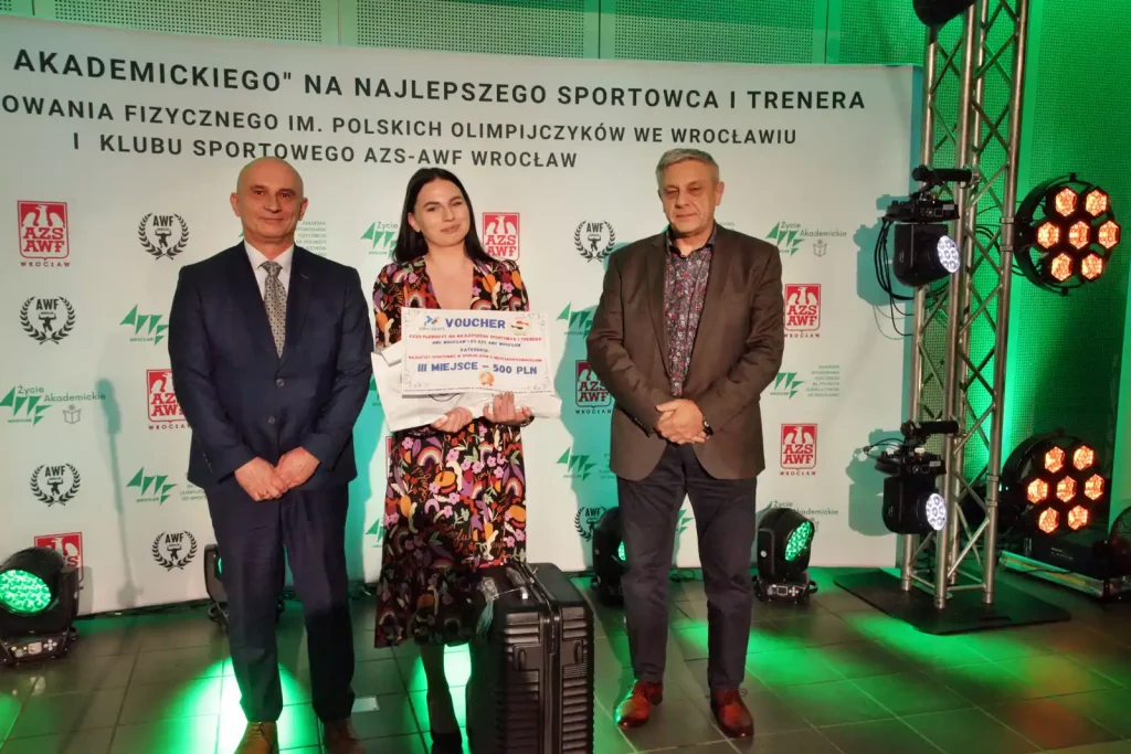 Fot. Adam Stępień - Gala XXXII Plebiscytu na najlepszego sportowca i trenera AWF Wrocław i KS AZS-AWF Wrocław w 2024 roku