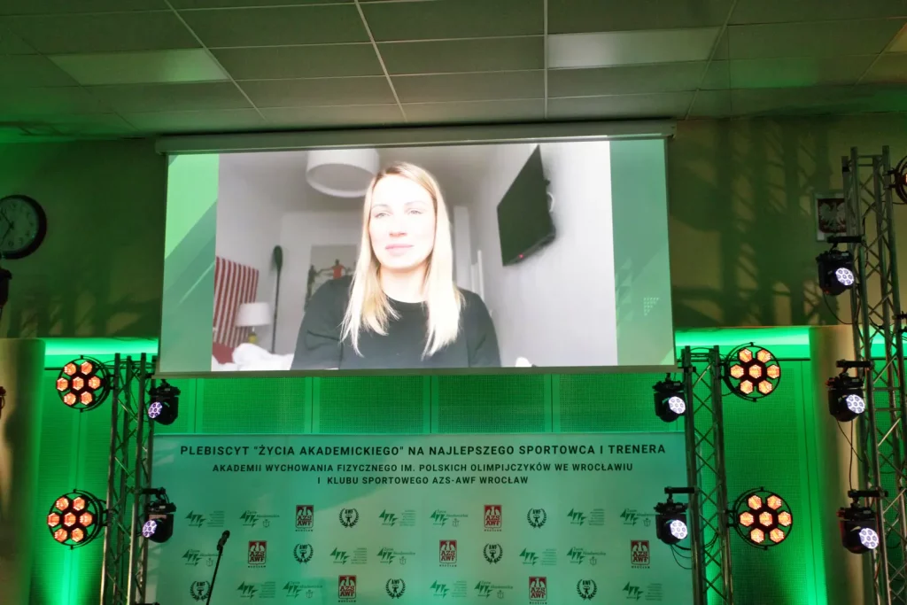 Fot. Adam Stępień - Gala XXXII Plebiscytu na najlepszego sportowca i trenera AWF Wrocław i KS AZS-AWF Wrocław w 2024 roku