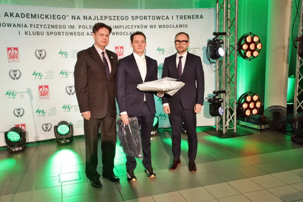 Fot. Adam Stępień - Gala XXXII Plebiscytu na najlepszego sportowca i trenera AWF Wrocław i KS AZS-AWF Wrocław w 2024 roku