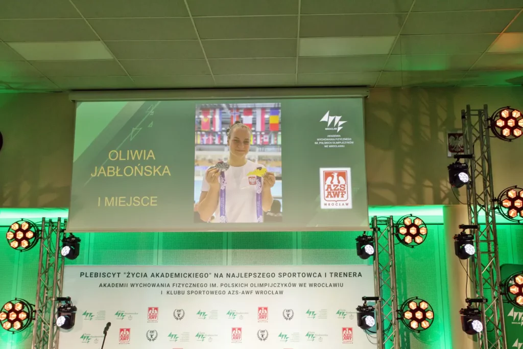 Fot. Adam Stępień - Gala XXXII Plebiscytu na najlepszego sportowca i trenera AWF Wrocław i KS AZS-AWF Wrocław w 2024 roku