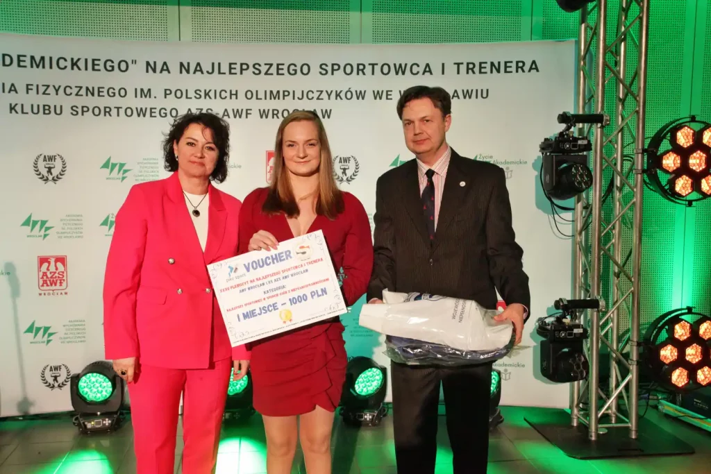 Fot. Adam Stępień - Gala XXXII Plebiscytu na najlepszego sportowca i trenera AWF Wrocław i KS AZS-AWF Wrocław w 2024 roku