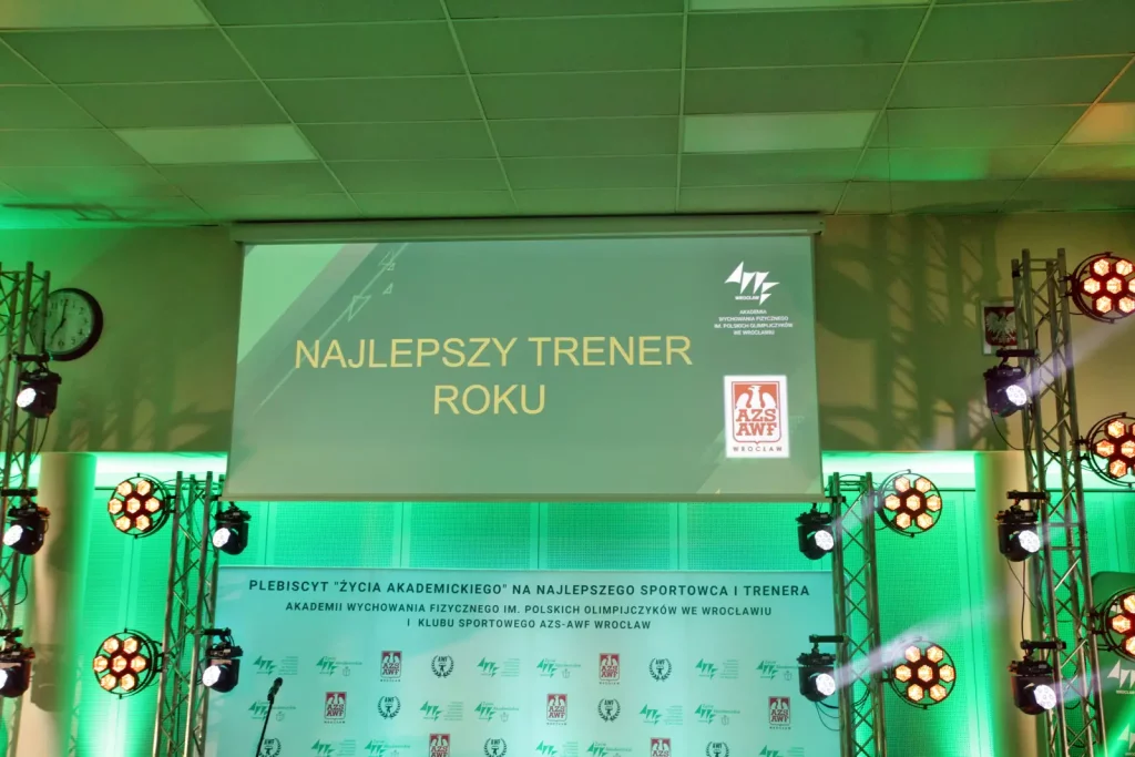Fot. Adam Stępień - Gala XXXII Plebiscytu na najlepszego sportowca i trenera AWF Wrocław i KS AZS-AWF Wrocław w 2024 roku