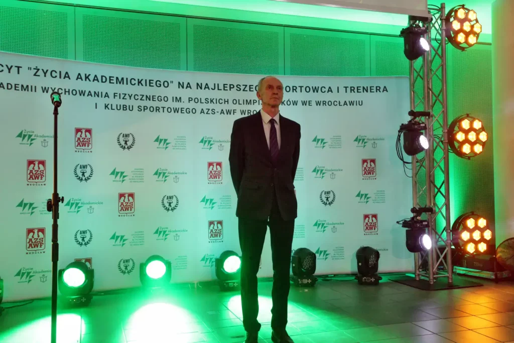 Fot. Adam Stępień - Gala XXXII Plebiscytu na najlepszego sportowca i trenera AWF Wrocław i KS AZS-AWF Wrocław w 2024 roku