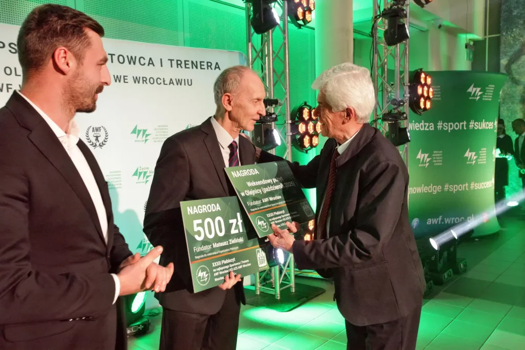 Fot. Adam Stępień - Gala XXXII Plebiscytu na najlepszego sportowca i trenera AWF Wrocław i KS AZS-AWF Wrocław w 2024 roku
