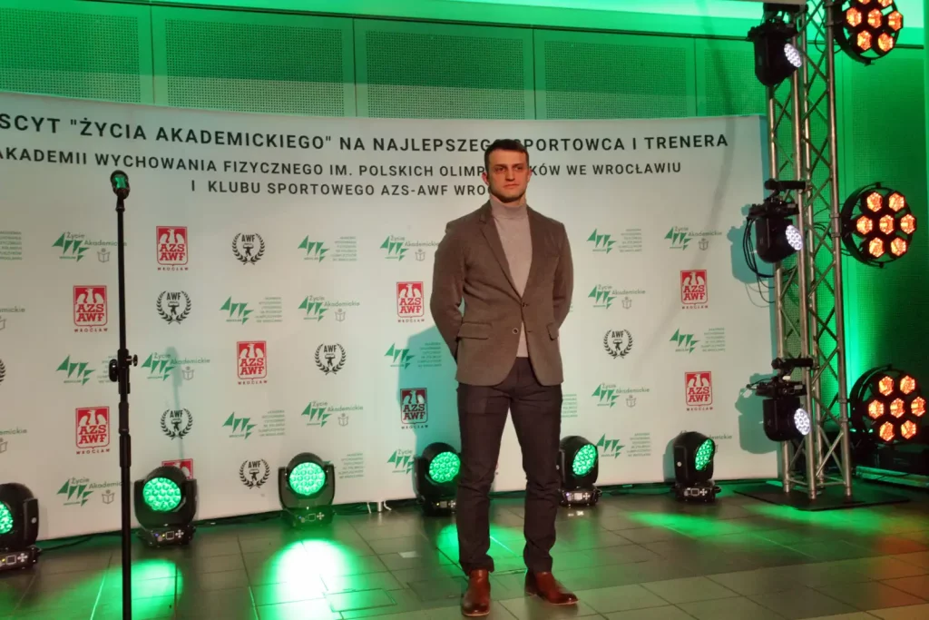 Fot. Adam Stępień - Gala XXXII Plebiscytu na najlepszego sportowca i trenera AWF Wrocław i KS AZS-AWF Wrocław w 2024 roku