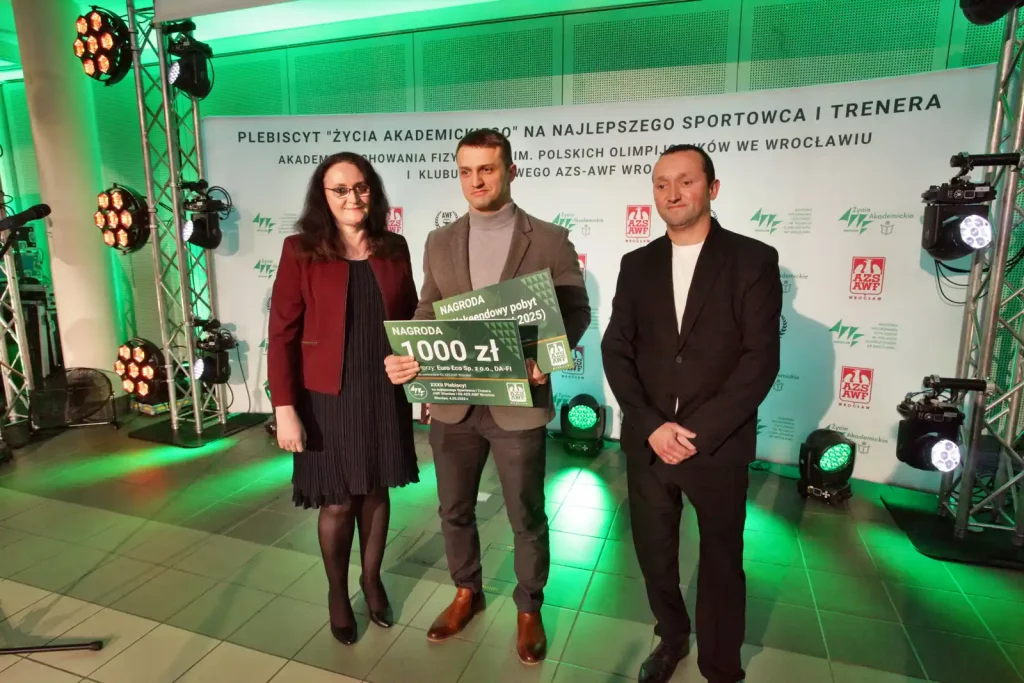 Fot. Adam Stępień - Gala XXXII Plebiscytu na najlepszego sportowca i trenera AWF Wrocław i KS AZS-AWF Wrocław w 2024 roku