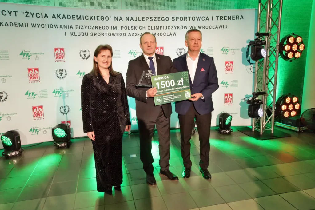 Fot. Adam Stępień - Gala XXXII Plebiscytu na najlepszego sportowca i trenera AWF Wrocław i KS AZS-AWF Wrocław w 2024 roku