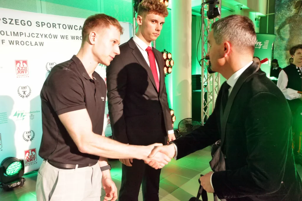 Fot. Adam Stępień - Gala XXXII Plebiscytu na najlepszego sportowca i trenera AWF Wrocław i KS AZS-AWF Wrocław w 2024 roku