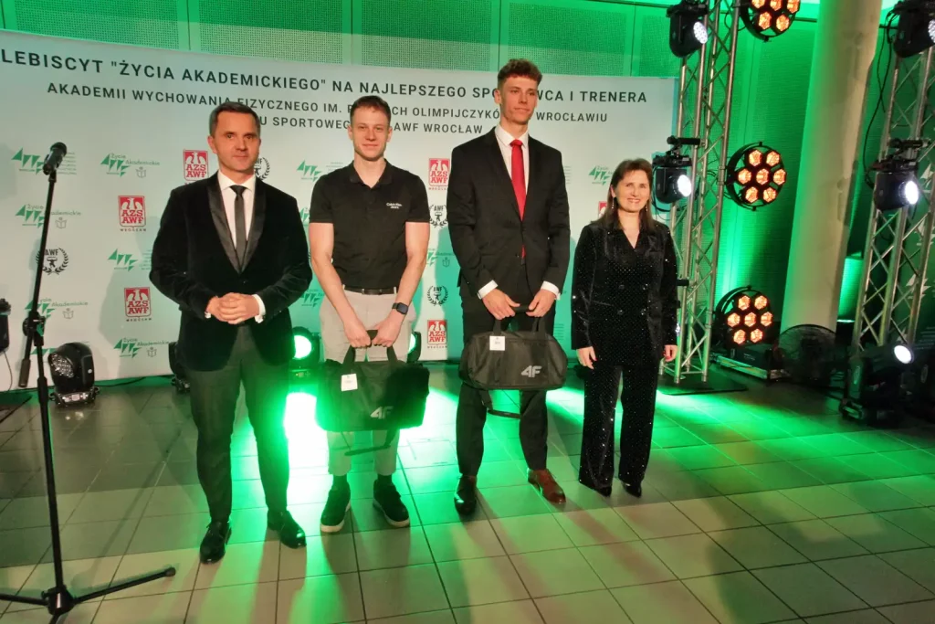 Fot. Adam Stępień - Gala XXXII Plebiscytu na najlepszego sportowca i trenera AWF Wrocław i KS AZS-AWF Wrocław w 2024 roku