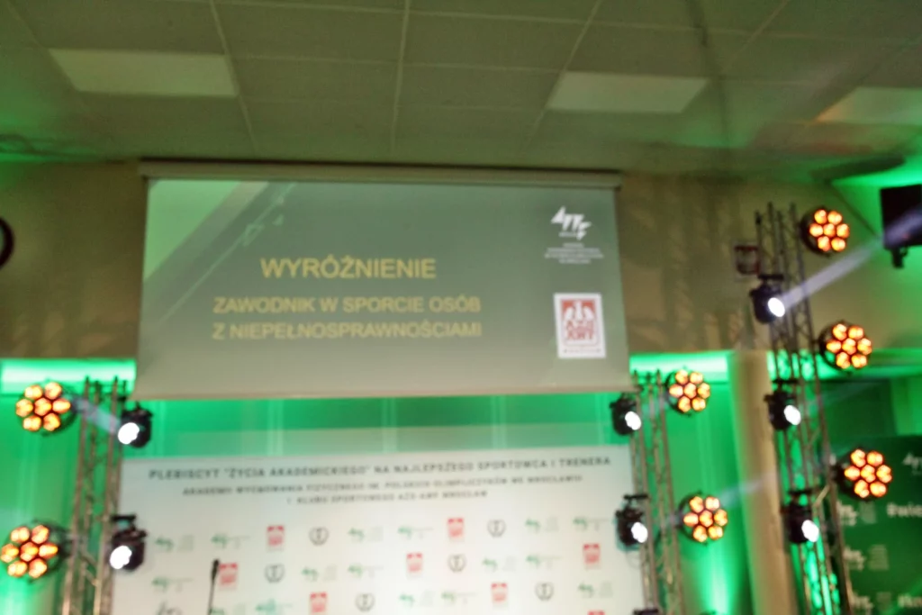 Fot. Adam Stępień - Gala XXXII Plebiscytu na najlepszego sportowca i trenera AWF Wrocław i KS AZS-AWF Wrocław w 2024 roku
