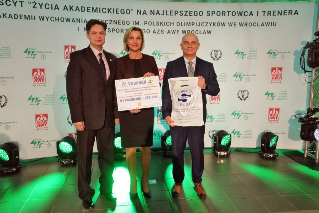 Fot. Adam Stępień - Gala XXXII Plebiscytu na najlepszego sportowca i trenera AWF Wrocław i KS AZS-AWF Wrocław w 2024 roku