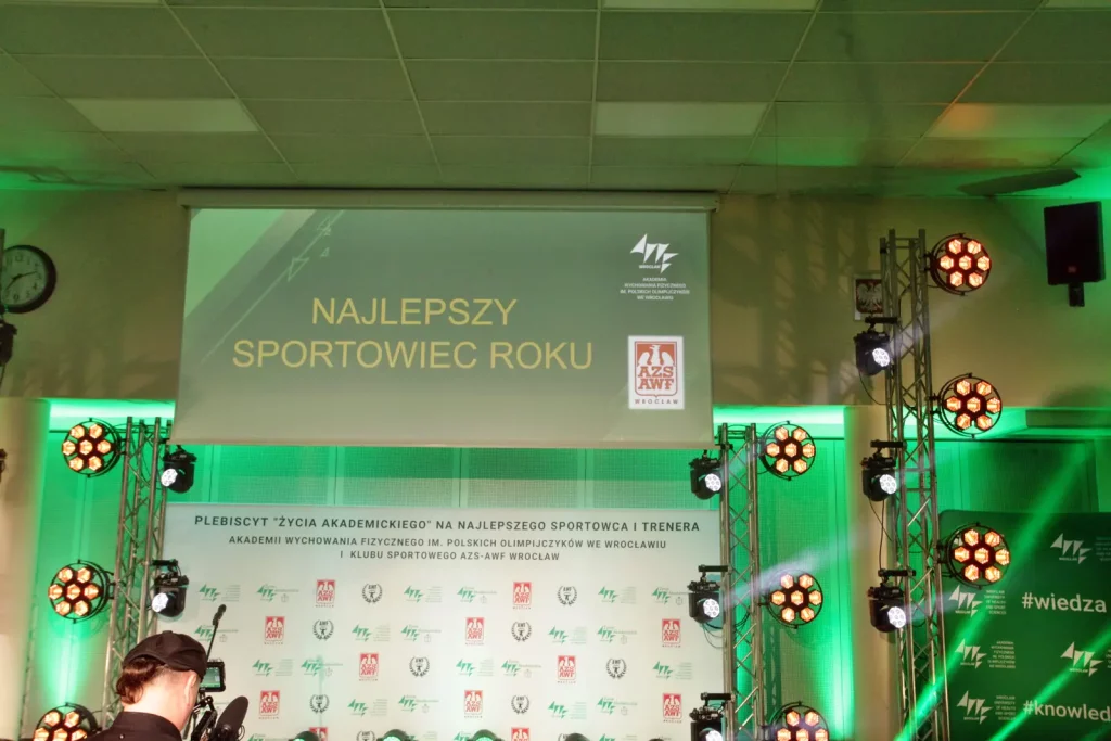 Fot. Adam Stępień - Gala XXXII Plebiscytu na najlepszego sportowca i trenera AWF Wrocław i KS AZS-AWF Wrocław w 2024 roku