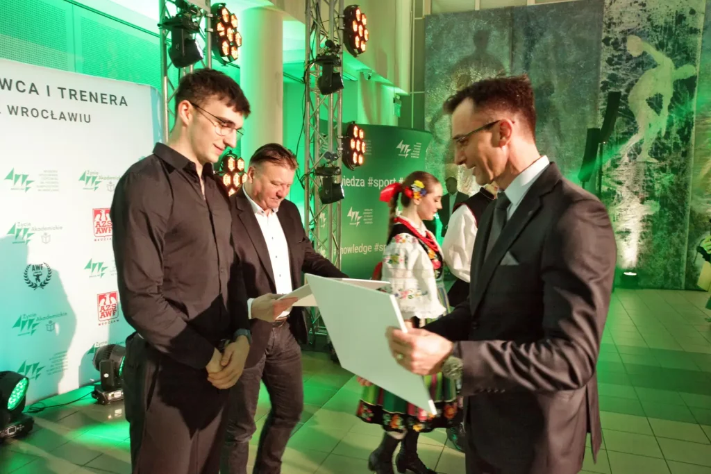 Fot. Adam Stępień - Gala XXXII Plebiscytu na najlepszego sportowca i trenera AWF Wrocław i KS AZS-AWF Wrocław w 2024 roku