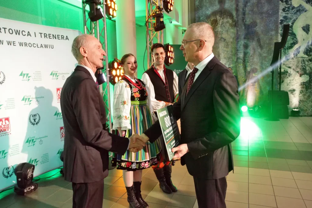 Fot. Adam Stępień - Gala XXXII Plebiscytu na najlepszego sportowca i trenera AWF Wrocław i KS AZS-AWF Wrocław w 2024 roku