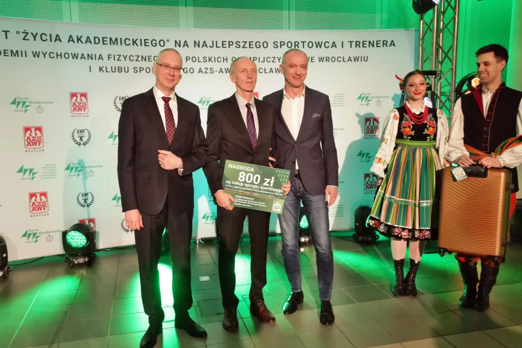 Fot. Adam Stępień - Gala XXXII Plebiscytu na najlepszego sportowca i trenera AWF Wrocław i KS AZS-AWF Wrocław w 2024 roku