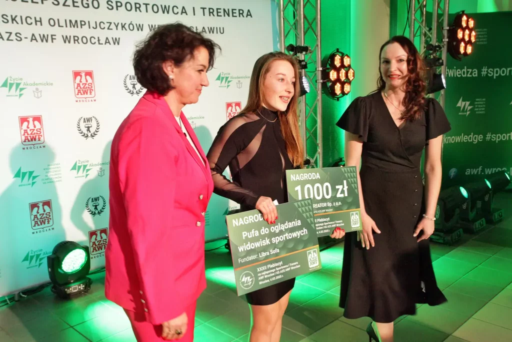 Fot. Adam Stępień - Gala XXXII Plebiscytu na najlepszego sportowca i trenera AWF Wrocław i KS AZS-AWF Wrocław w 2024 roku