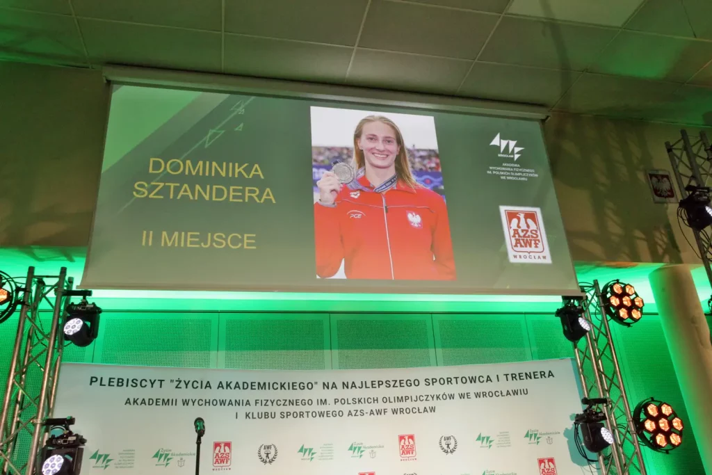 Fot. Adam Stępień - Gala XXXII Plebiscytu na najlepszego sportowca i trenera AWF Wrocław i KS AZS-AWF Wrocław w 2024 roku