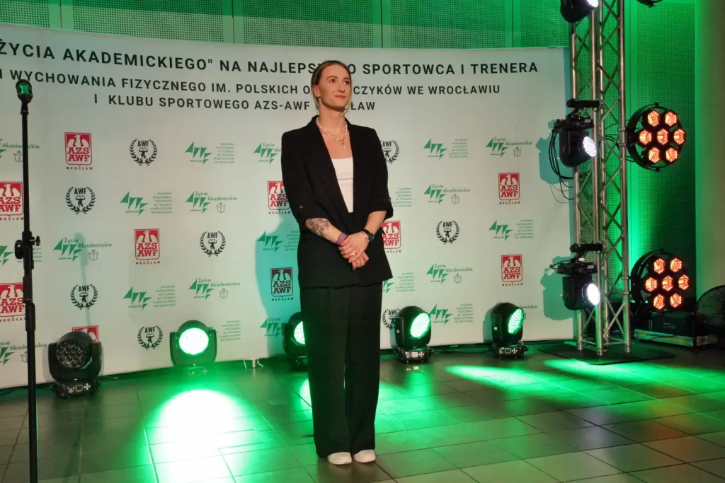Fot. Adam Stępień - Gala XXXII Plebiscytu na najlepszego sportowca i trenera AWF Wrocław i KS AZS-AWF Wrocław w 2024 roku