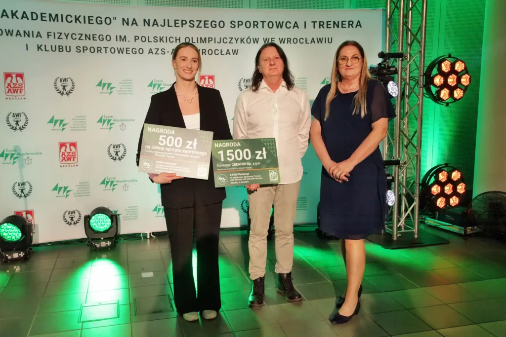 Fot. Adam Stępień - Gala XXXII Plebiscytu na najlepszego sportowca i trenera AWF Wrocław i KS AZS-AWF Wrocław w 2024 roku
