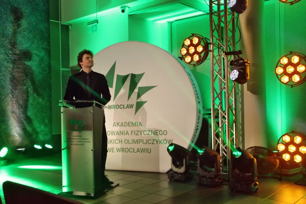 Fot. Adam Stępień - Gala XXXII Plebiscytu na najlepszego sportowca i trenera AWF Wrocław i KS AZS-AWF Wrocław w 2024 roku