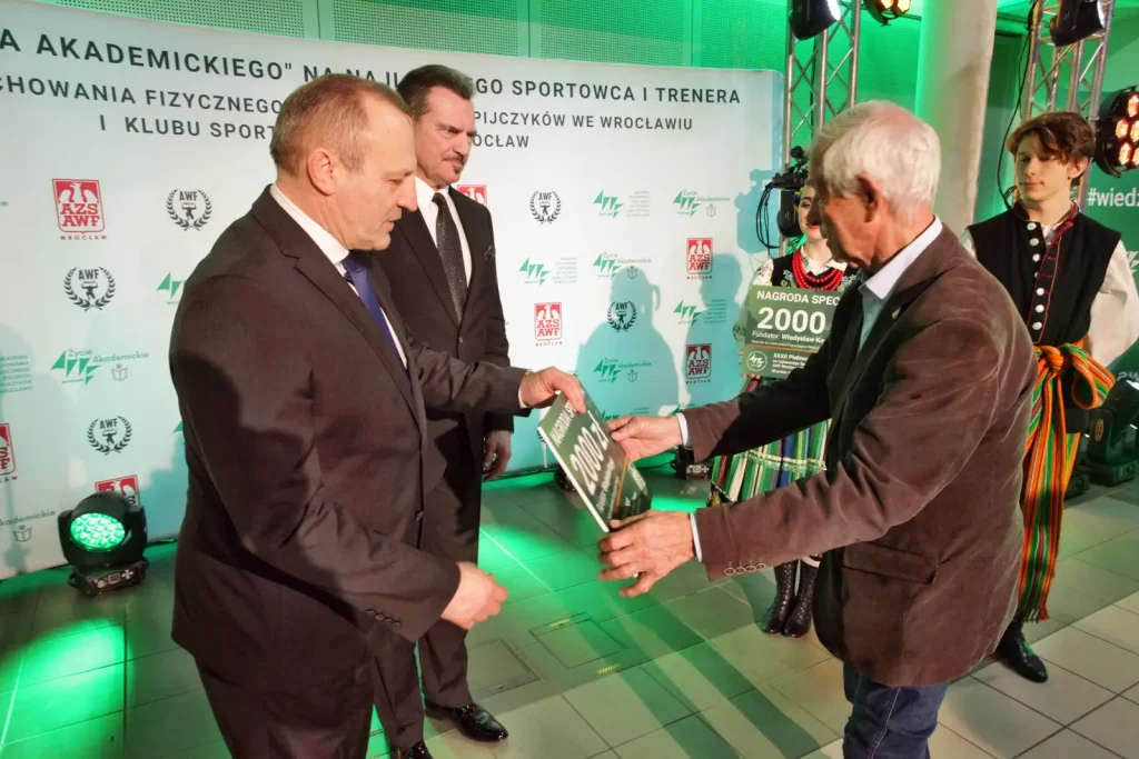 Fot. Adam Stępień - Gala XXXII Plebiscytu na najlepszego sportowca i trenera AWF Wrocław i KS AZS-AWF Wrocław w 2024 roku