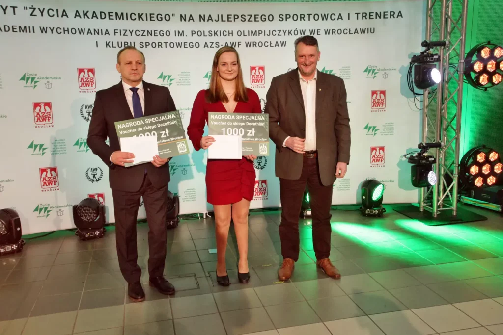 Fot. Adam Stępień - Gala XXXII Plebiscytu na najlepszego sportowca i trenera AWF Wrocław i KS AZS-AWF Wrocław w 2024 roku