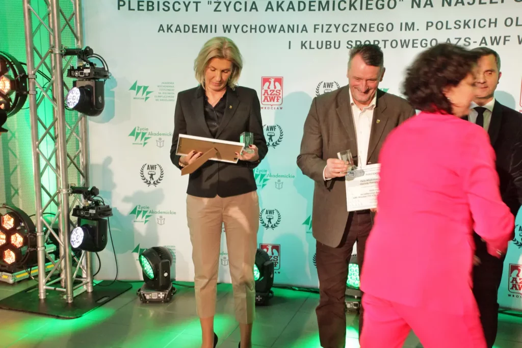 Fot. Adam Stępień - Gala XXXII Plebiscytu na najlepszego sportowca i trenera AWF Wrocław i KS AZS-AWF Wrocław w 2024 roku