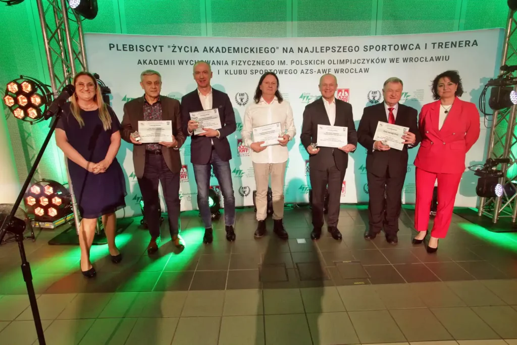 Fot. Adam Stępień - Gala XXXII Plebiscytu na najlepszego sportowca i trenera AWF Wrocław i KS AZS-AWF Wrocław w 2024 roku