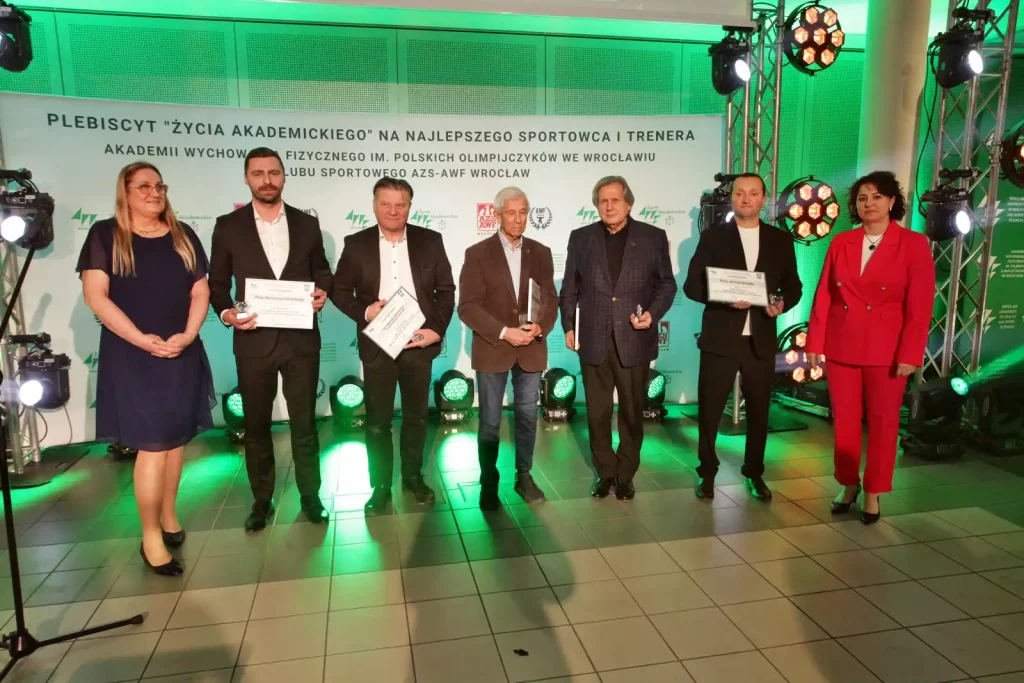 Fot. Adam Stępień - Gala XXXII Plebiscytu na najlepszego sportowca i trenera AWF Wrocław i KS AZS-AWF Wrocław w 2024 roku