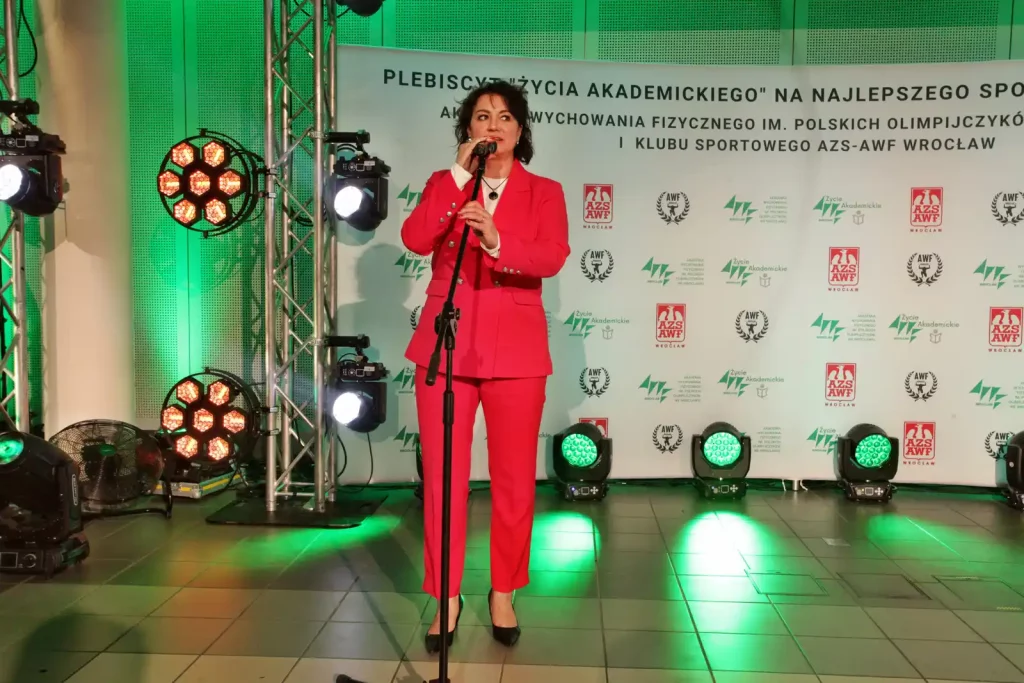 Fot. Adam Stępień - Gala XXXII Plebiscytu na najlepszego sportowca i trenera AWF Wrocław i KS AZS-AWF Wrocław w 2024 roku