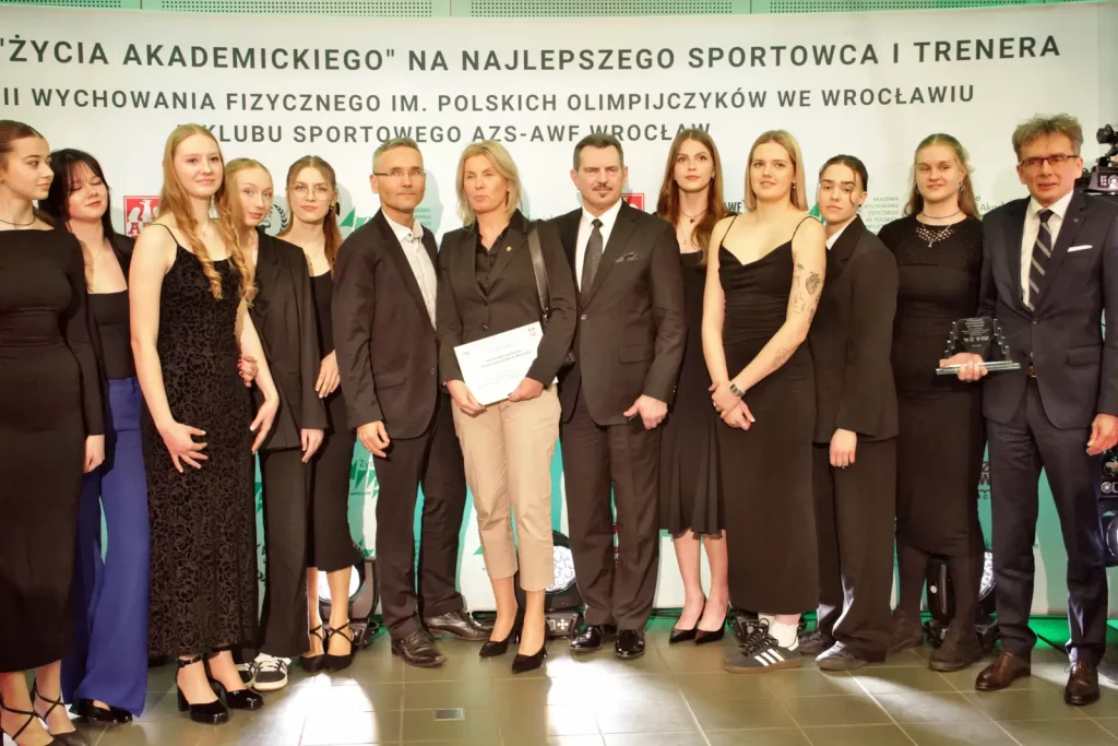 Fot. Adam Stępień - Gala XXXII Plebiscytu na najlepszego sportowca i trenera AWF Wrocław i KS AZS-AWF Wrocław w 2024 roku