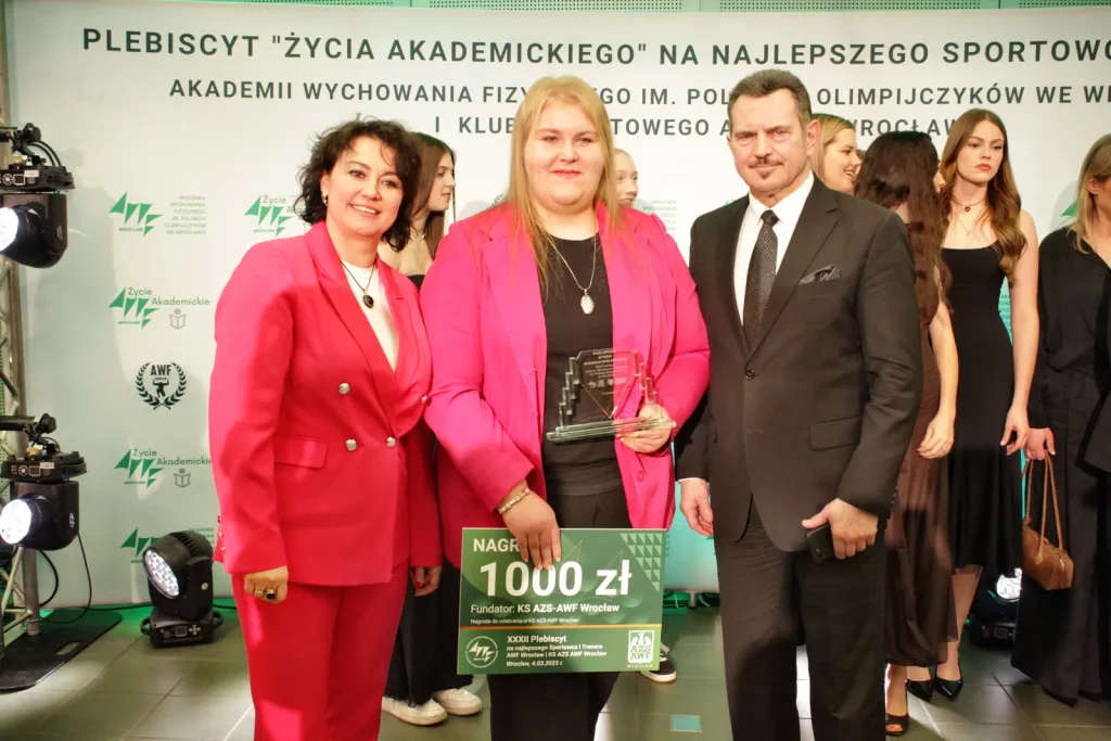 Fot. Adam Stępień - Gala XXXII Plebiscytu na najlepszego sportowca i trenera AWF Wrocław i KS AZS-AWF Wrocław w 2024 roku