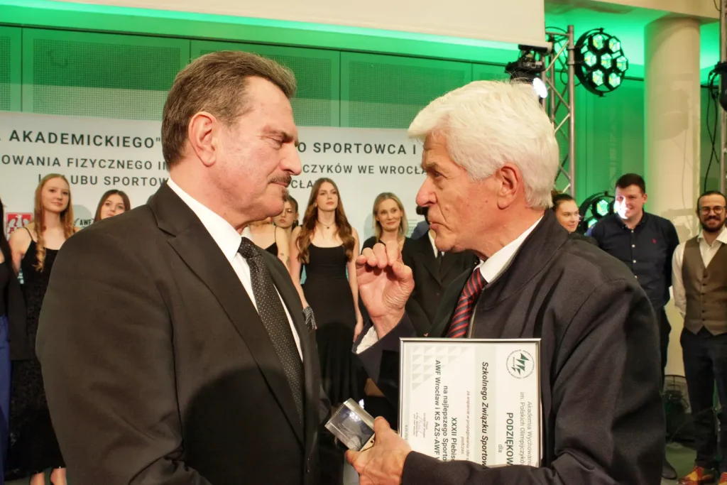 Fot. Adam Stępień - Gala XXXII Plebiscytu na najlepszego sportowca i trenera AWF Wrocław i KS AZS-AWF Wrocław w 2024 roku