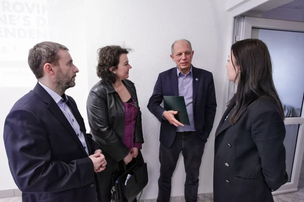 Fot. Adam Stępień - Otwarcie Sali symulacji "Podróży pacjenta z niepełnosprawnością"