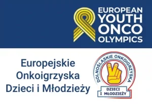 Logotypy Europejskich Onkoigrzysk Dzieci i Młodzieży oraz Dolnośląskich Onkoigrzysk Dzieci i Młodzieży
