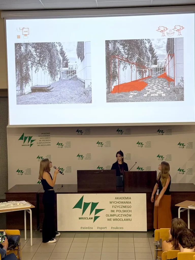 Warsztaty projektowe RE:KAMPUS AWF Wrocław