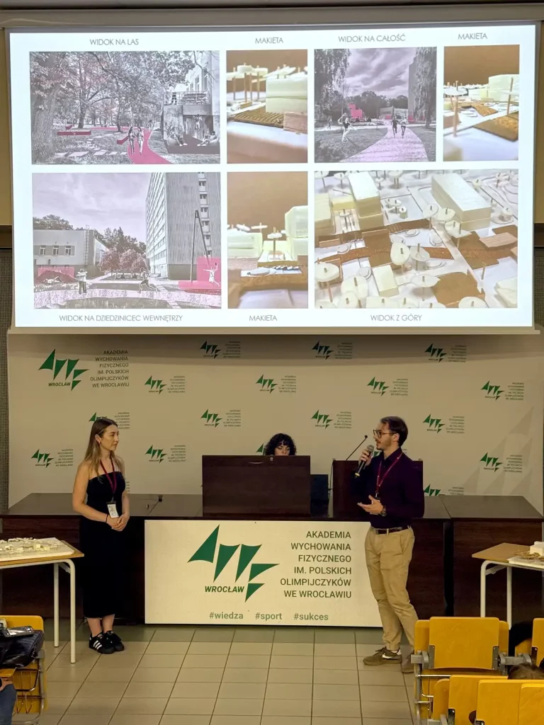 Warsztaty projektowe RE:KAMPUS AWF Wrocław