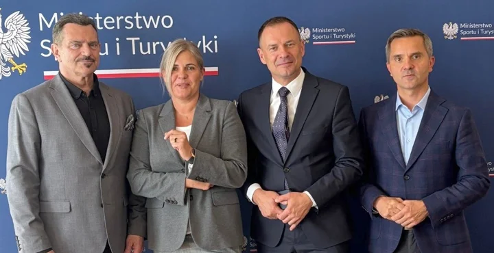 Spotkanie władz Uczelni z Ministrem Sportu i Turystyki
