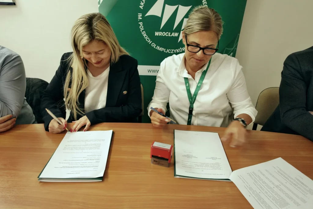 Podpisanie porozumienia o współpracy z Zespołem Szkół Ponadpodstawowych nr 2 w Kępnie