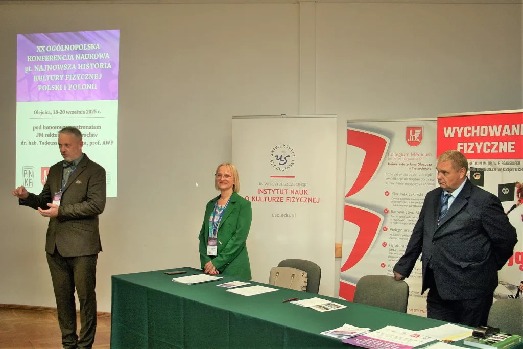 XX Ogólnopolska Konferencja Naukowa - Najnowsza historia kultury fizycznej Polski i Polonii, 18-20.09.2025, Olejnica