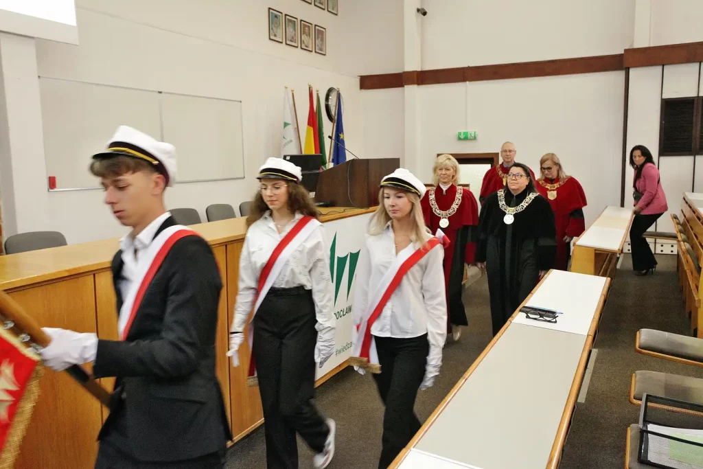 Immatrykulacje studentów I roku Wydziału WFiS, kierunków: Wychowanie Fizyczne i Turystyka i Rekreacja