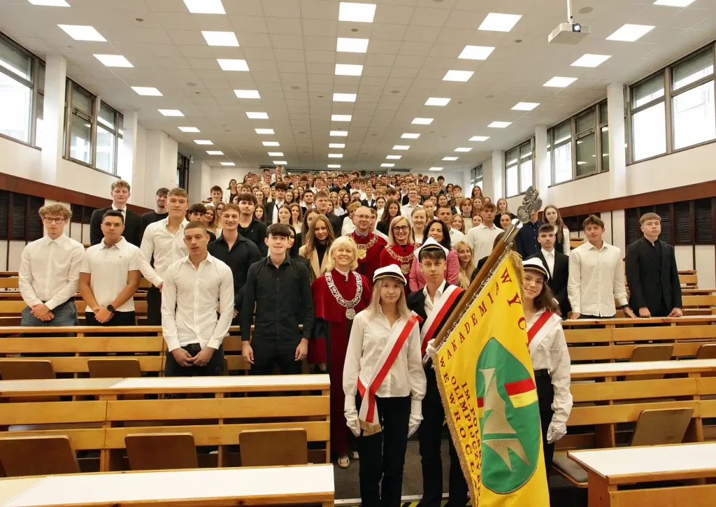 Immatrykulacje studentów I roku Wydziału WFiS, kierunków: Wychowanie Fizyczne i Turystyka i Rekreacja