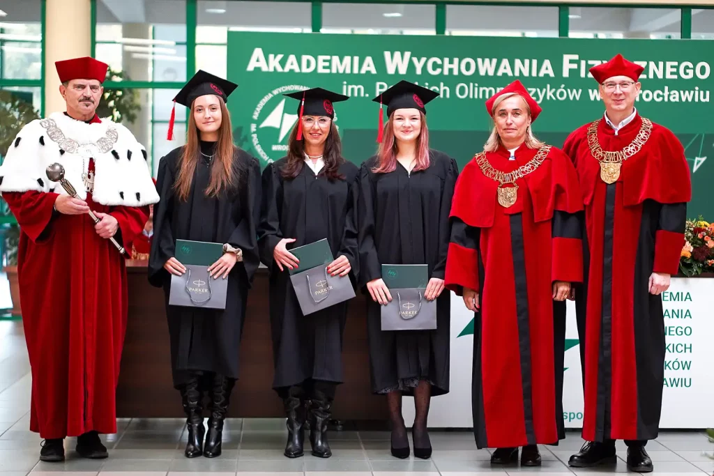 Uroczyste zakończenie studiów absolwentów AWF Wrocław 2024/2025