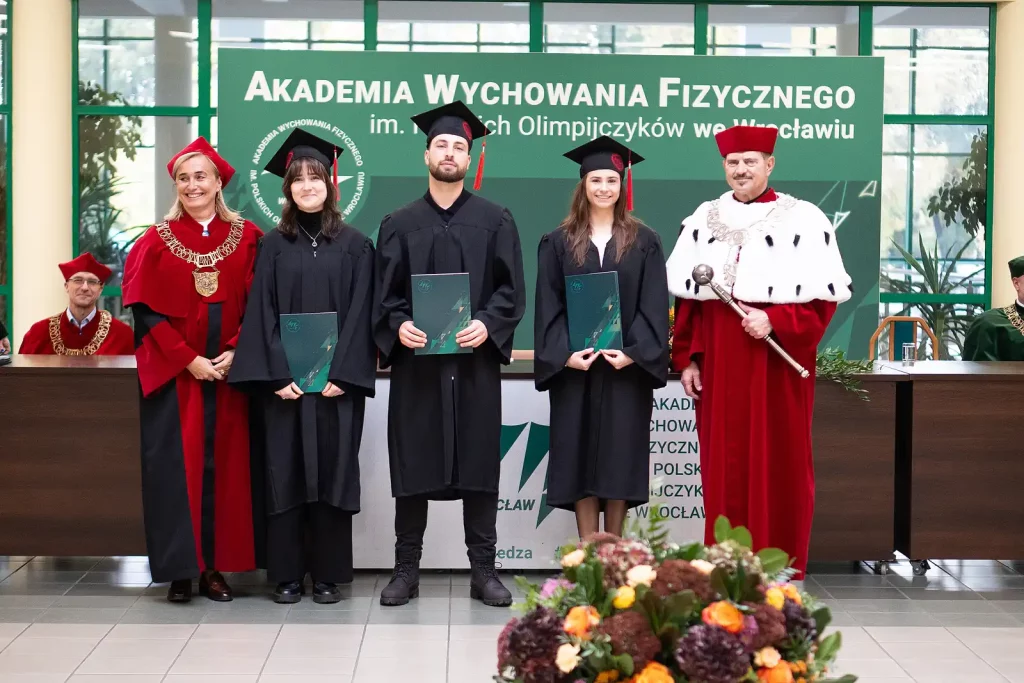 Uroczyste zakończenie studiów absolwentów AWF Wrocław 2024/2025