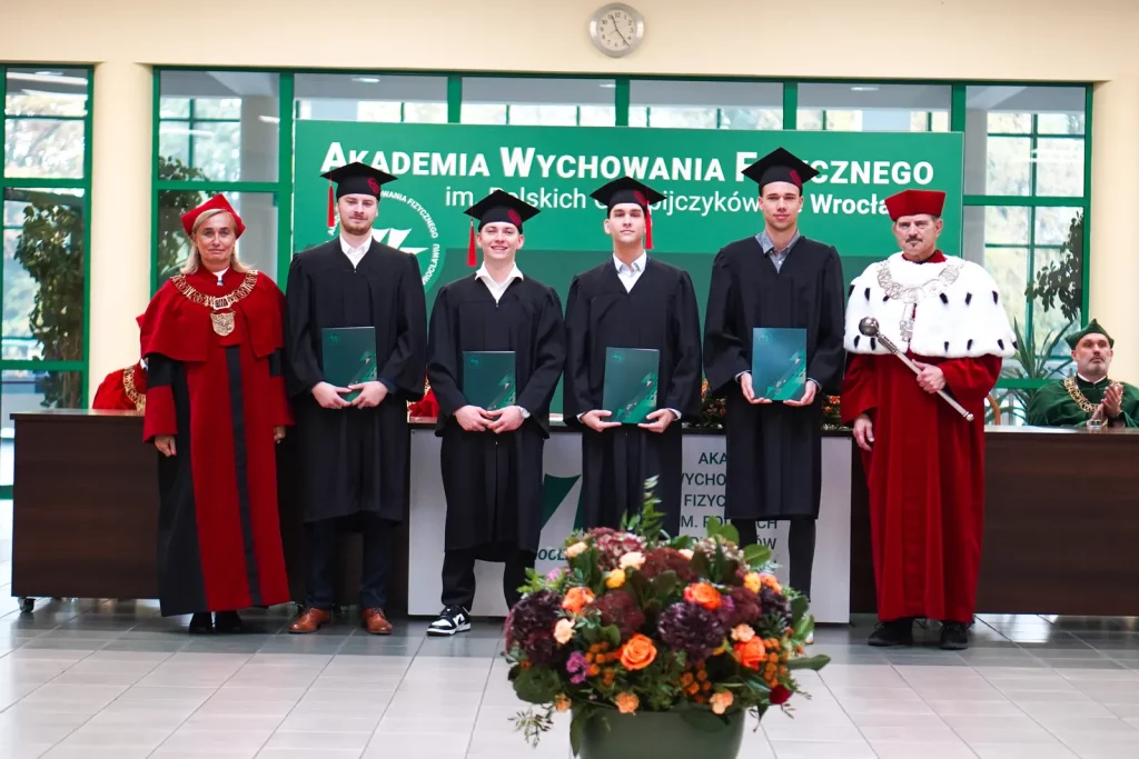 Uroczyste zakończenie studiów absolwentów AWF Wrocław 2024/2025