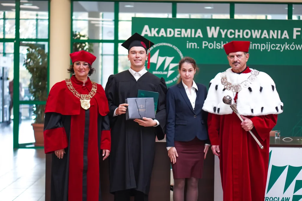 Uroczyste zakończenie studiów absolwentów AWF Wrocław 2024/2025